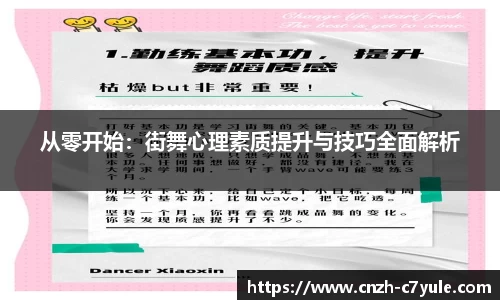 从零开始：街舞心理素质提升与技巧全面解析